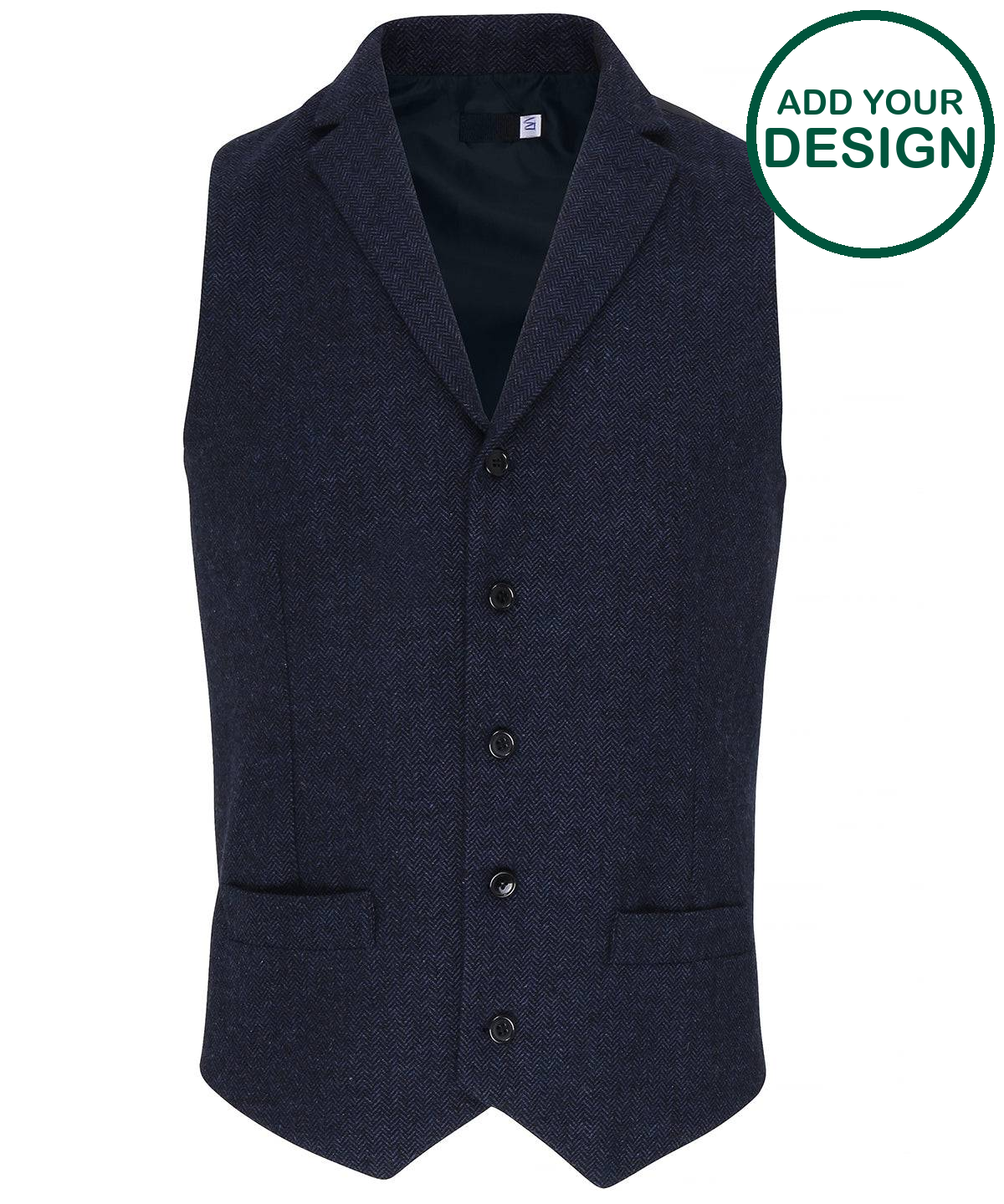 Herringbone waistcoat