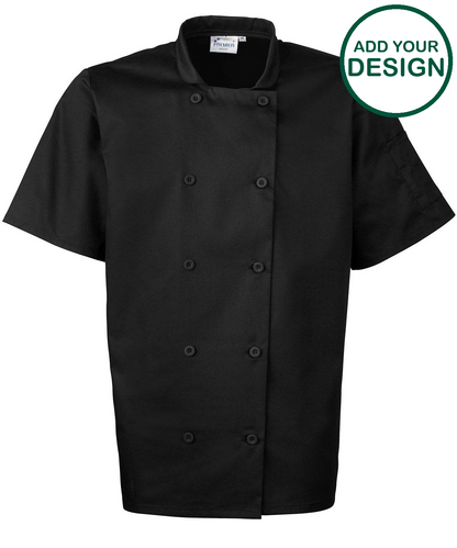 Short sleeve chef’s jacket