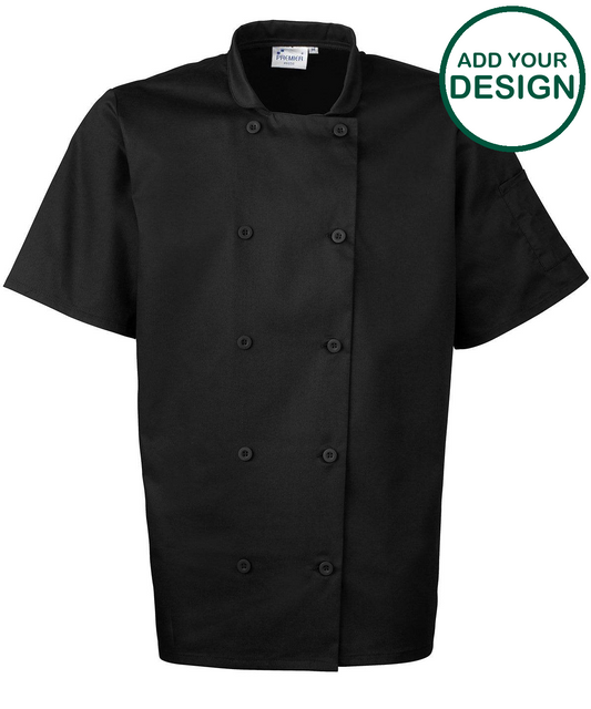Short sleeve chef’s jacket