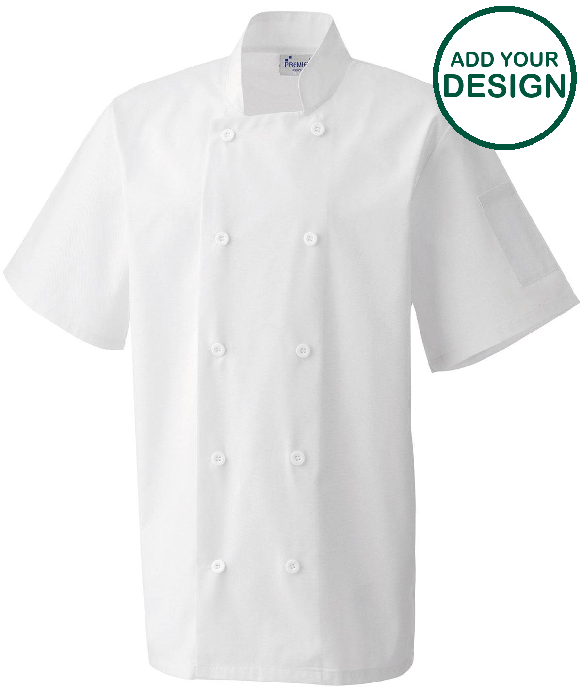 Short sleeve chef’s jacket