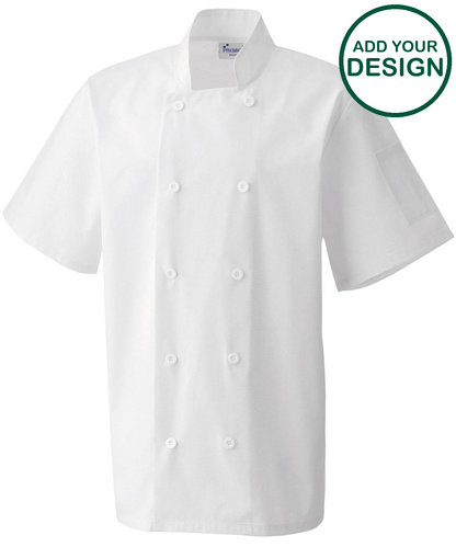 Short sleeve chef’s jacket
