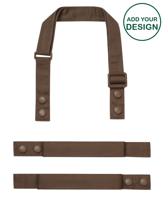 ‘Swap & Pop’ Customisable Apron – Straps