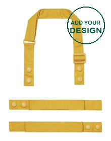 Swap & Pop' Customisable Apron - Straps