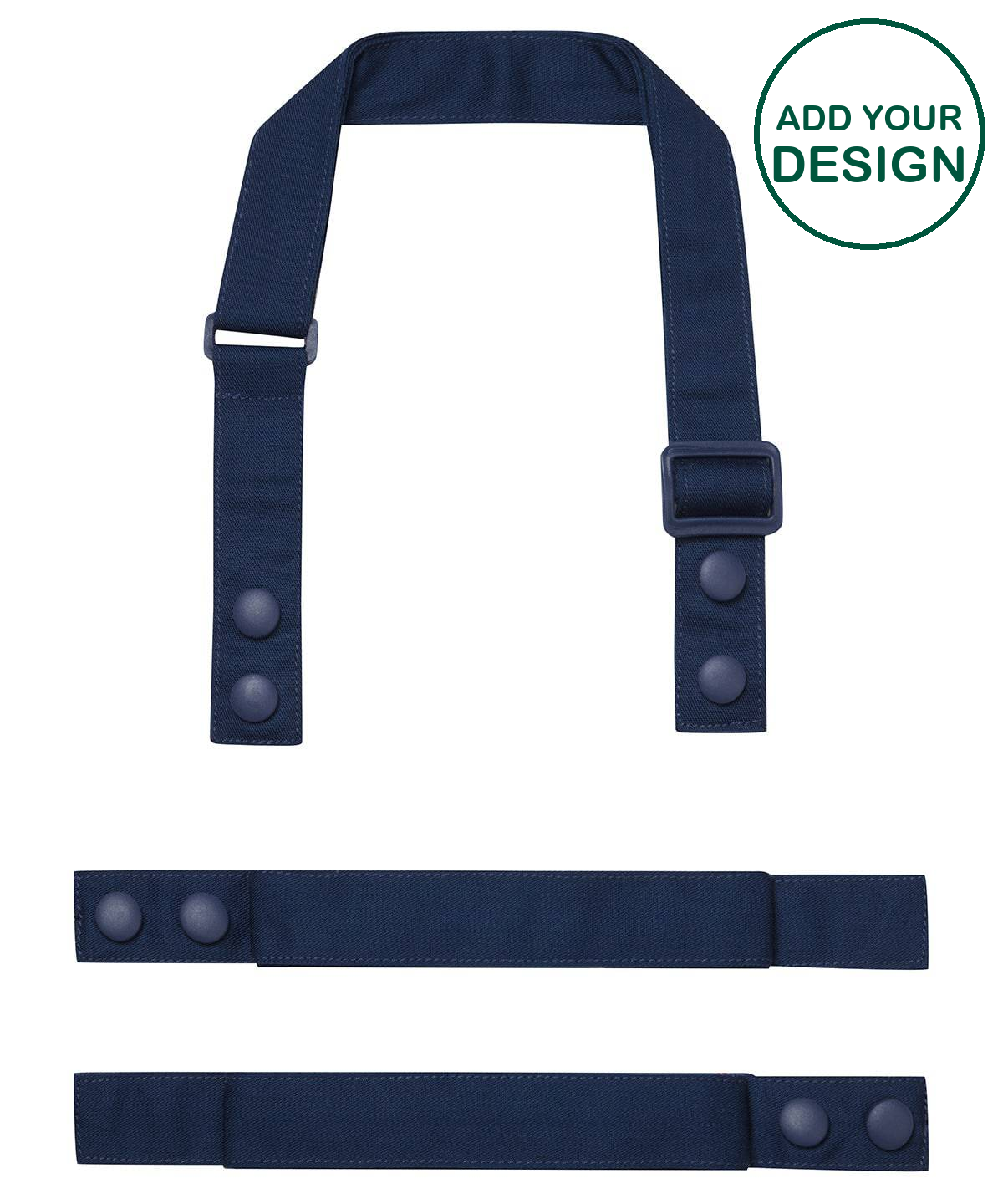 ‘Swap & Pop’ Customisable Apron – Straps