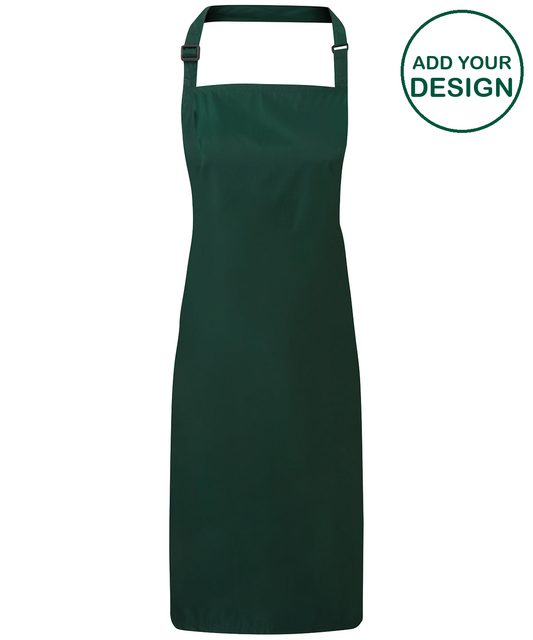 Waterproof bib apron