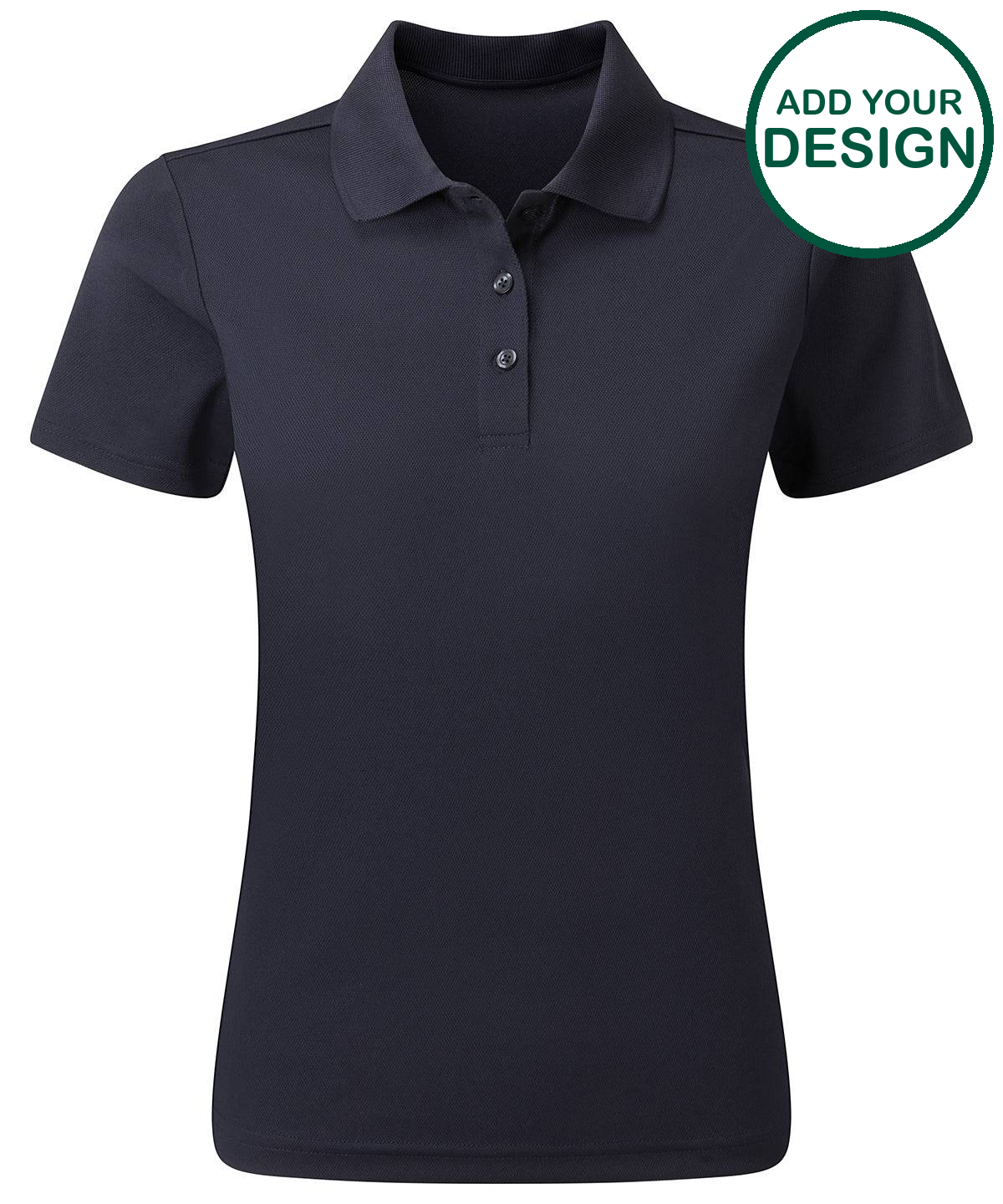 Women’s Spun Dyed Recycled Polo Shirt