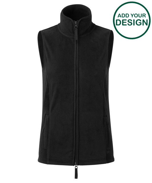 Womens artisan fleece gilet