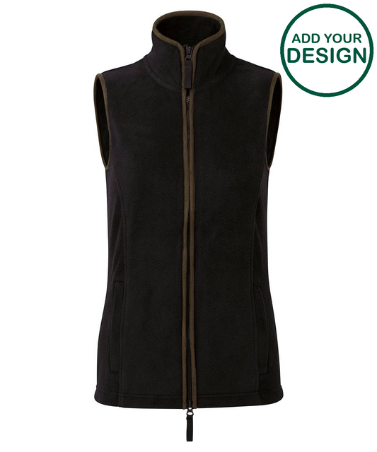 Womens artisan fleece gilet