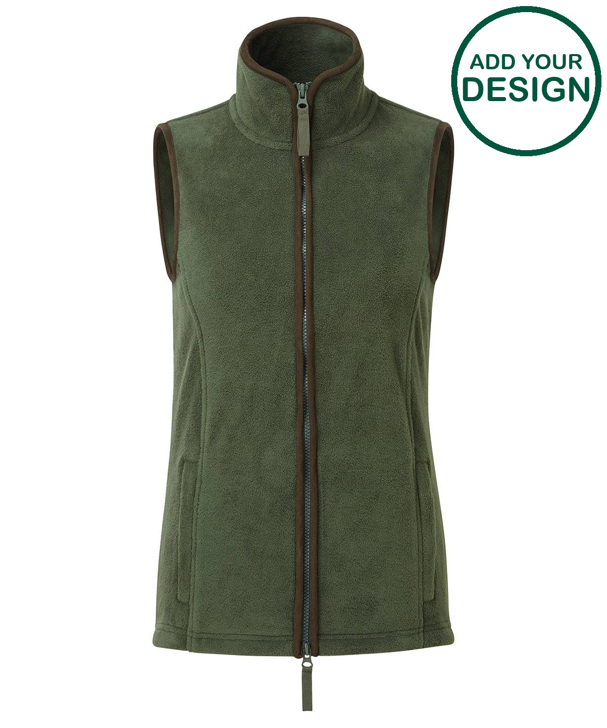 Womens artisan fleece gilet