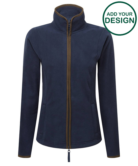 Womens artisan fleece jacket