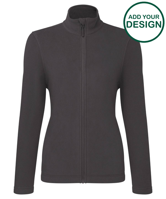 Womens Recyclight full-zip microfleece