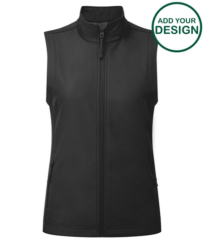 Womens Windchecker® printable and recycled gilet