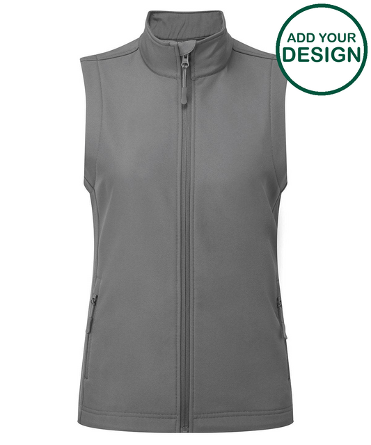 Womens Windchecker® printable and recycled gilet