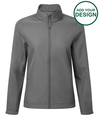 Womens Windchecker® printable and recycled softshell jacket
