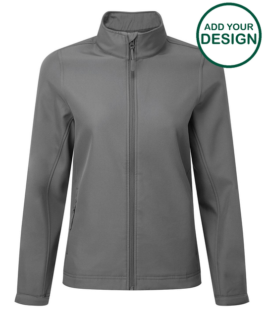 Womens Windchecker® printable and recycled softshell jacket