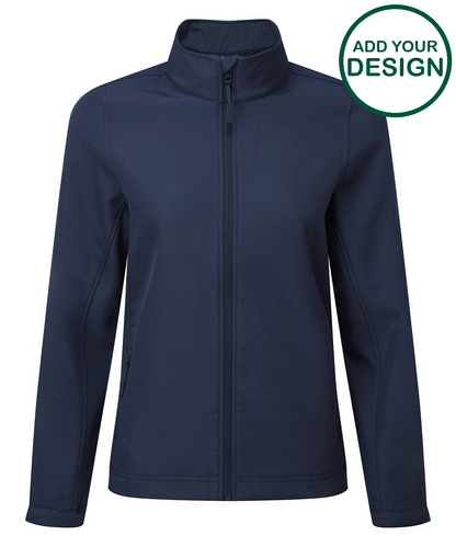 Womens Windchecker® printable and recycled softshell jacket