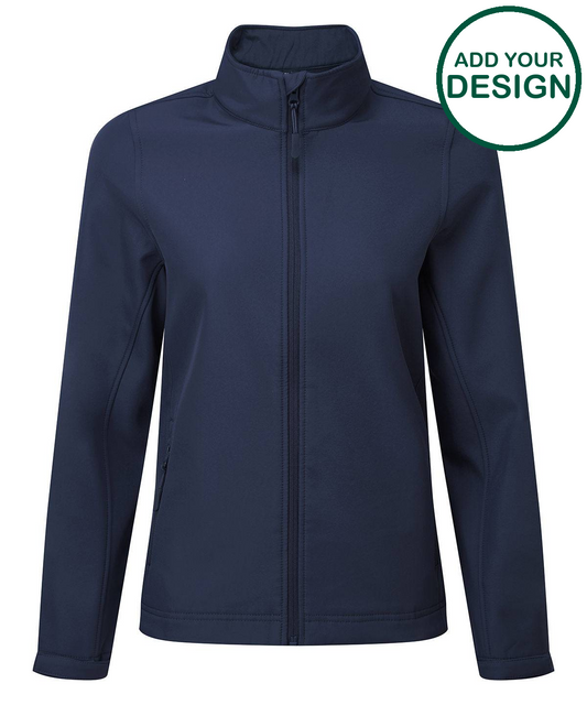 Womens Windchecker® printable and recycled softshell jacket