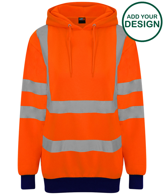 High visibility hoodie