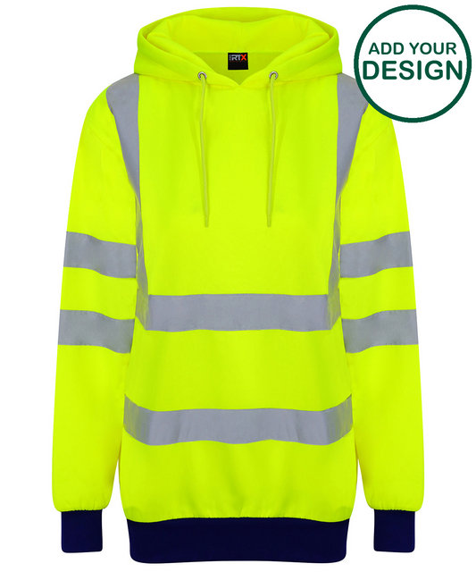 High visibility hoodie