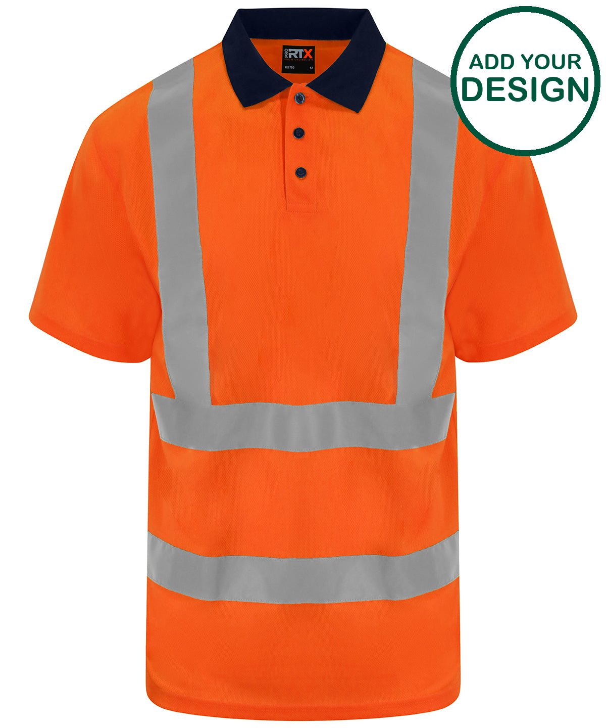 High visibility polo