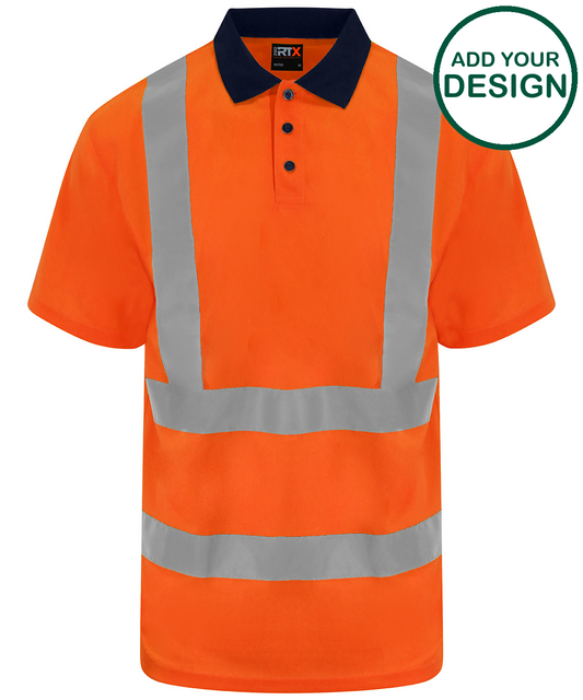 High visibility polo