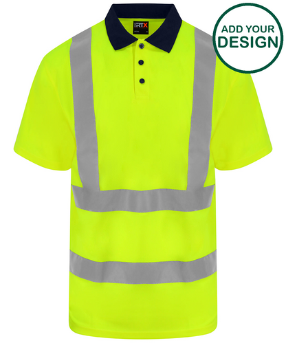 High visibility polo