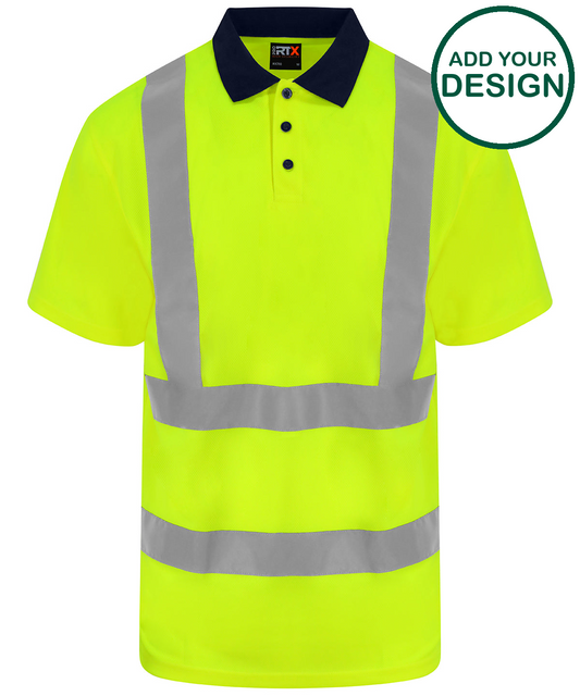 High visibility polo