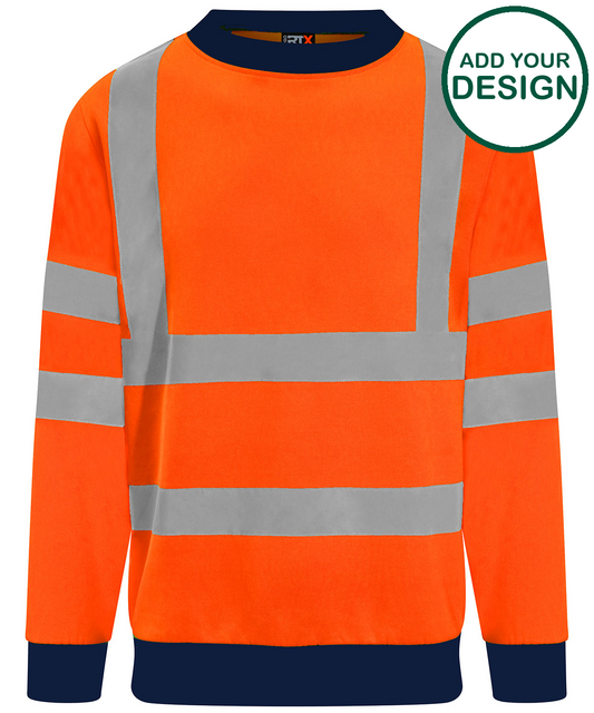 High visibility sweatshirt