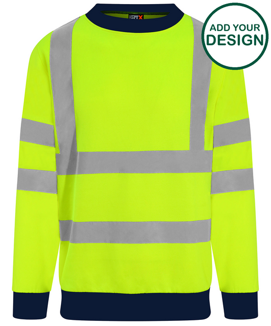 High visibility sweatshirt