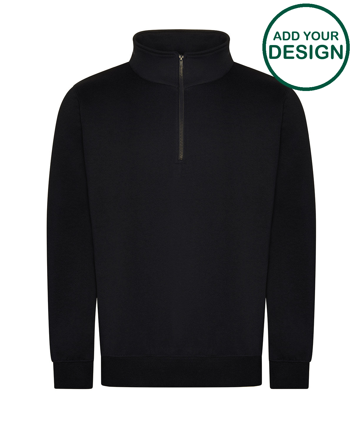 Pro ¼-neck zip sweatshirt