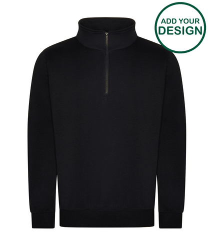Pro ¼-neck zip sweatshirt