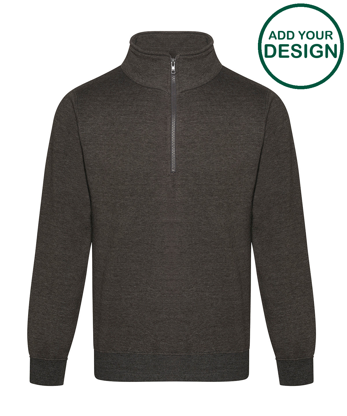 Pro ¼-neck zip sweatshirt
