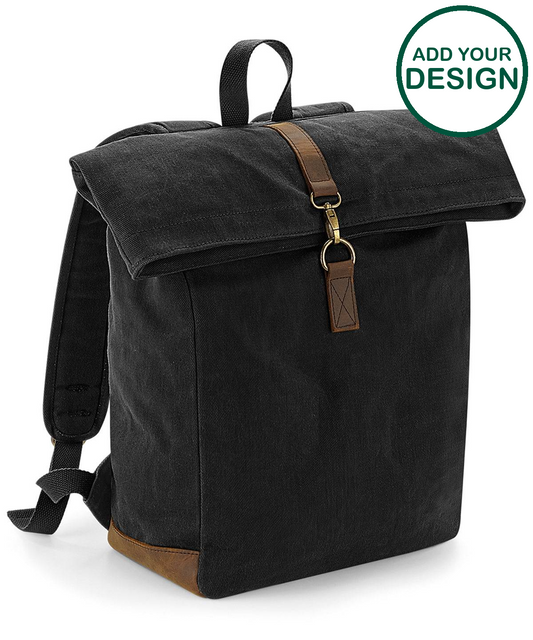 Heritage waxed canvas backpack