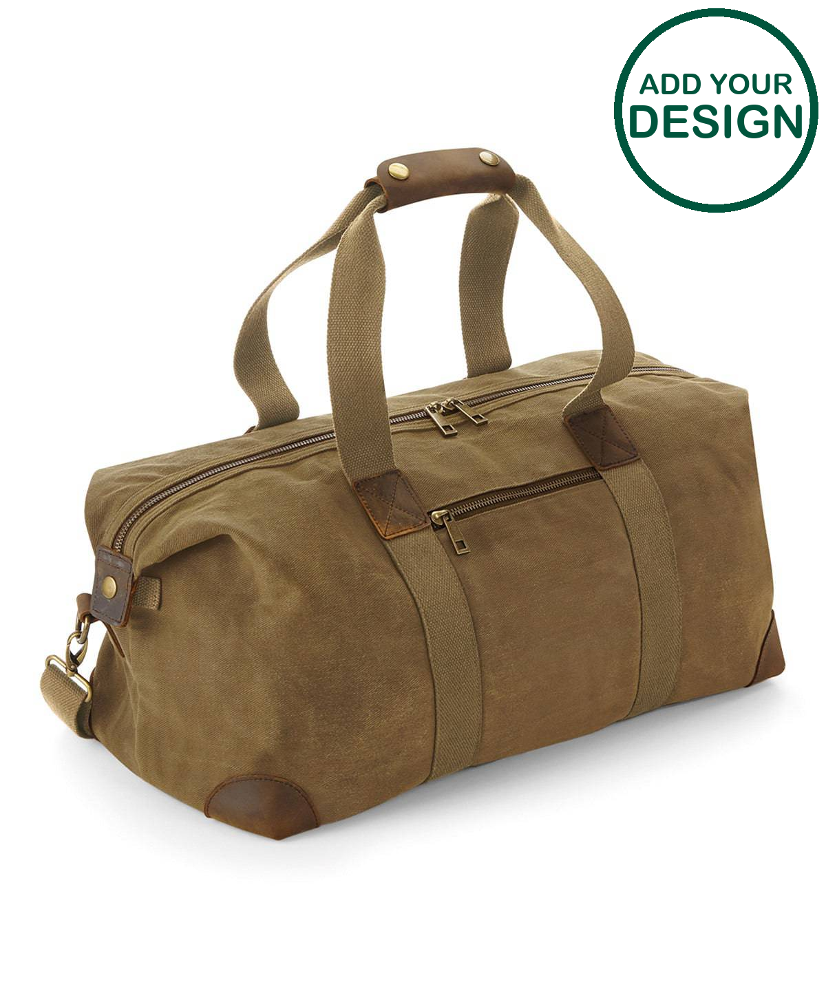 Heritage waxed canvas holdall