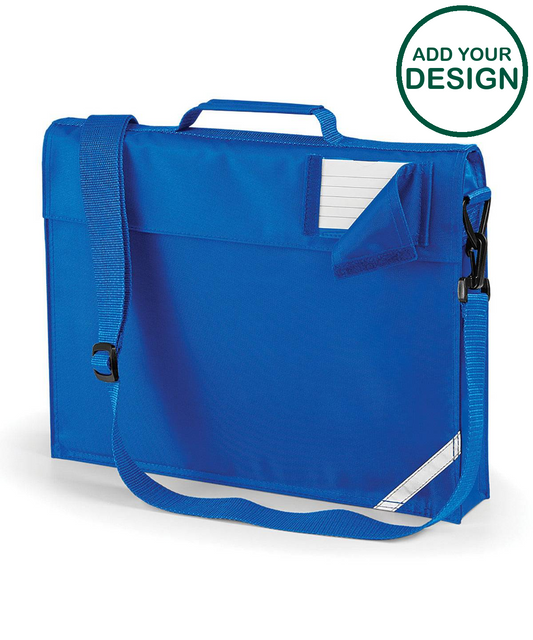 Junior book bag with strap