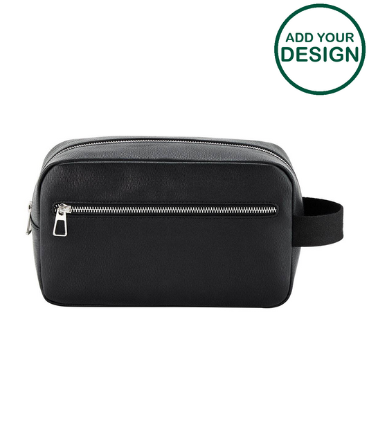 Tailored luxe PU wash bag