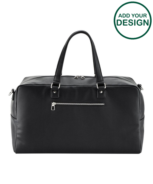 Tailored luxe PU weekender