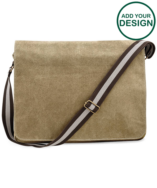 Vintage canvas despatch bag