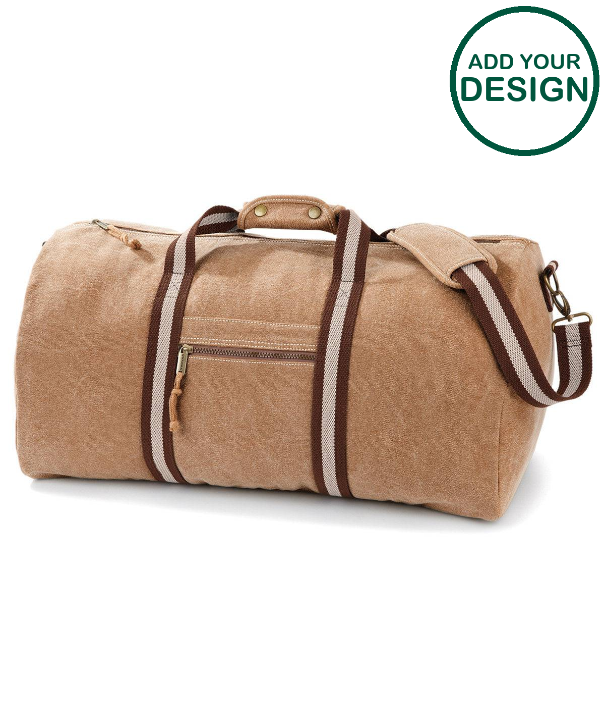 Vintage canvas holdall
