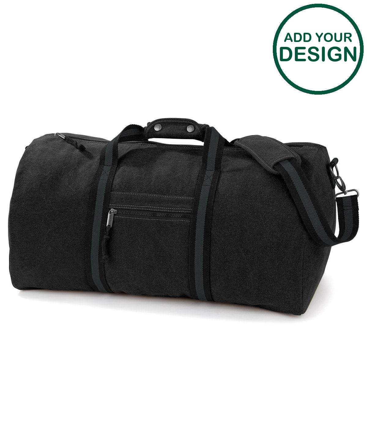 Vintage canvas holdall