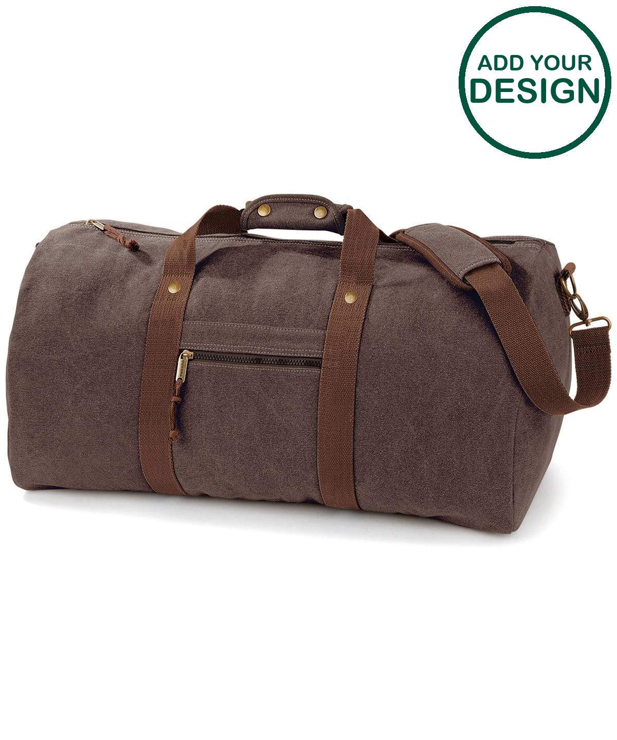 Vintage canvas holdall
