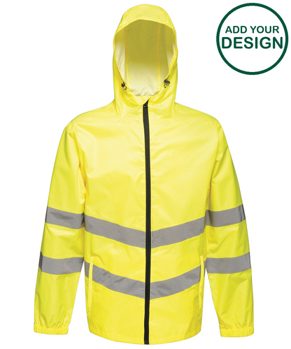 High-vis pro pack-away jacket