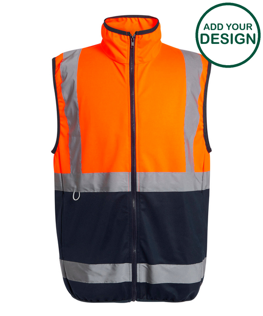 Pro hi-vis full-zip gilet