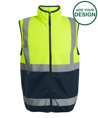 Pro hi-vis full-zip gilet
