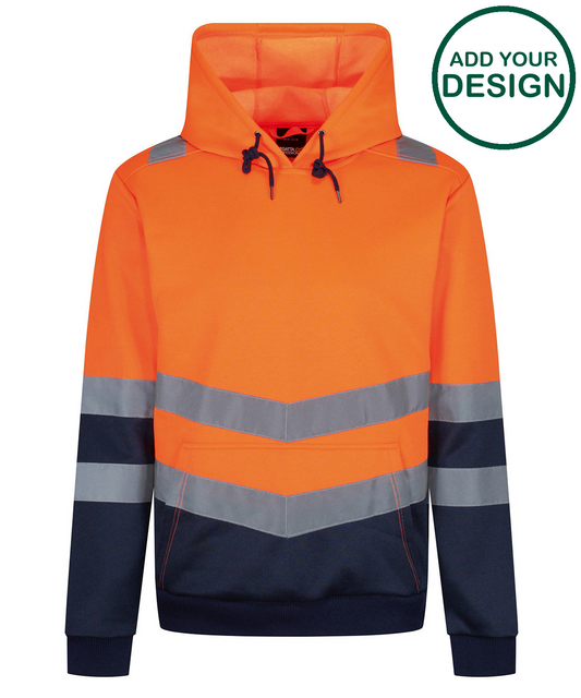 Pro hi-vis overhead hoodie
