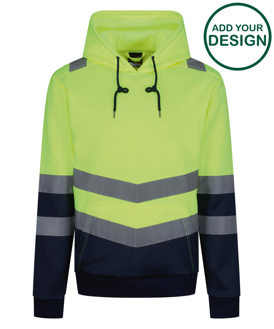 Pro hi-vis overhead hoodie