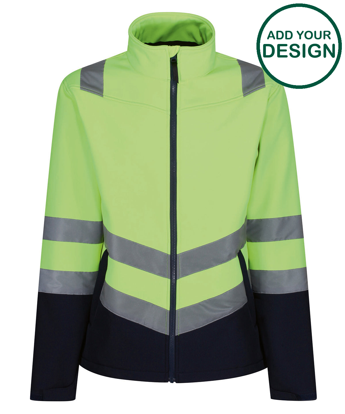 Pro hi-vis softshell jacket