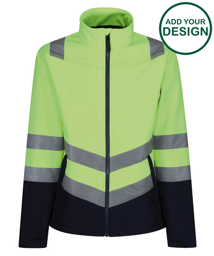 Pro hi-vis softshell jacket