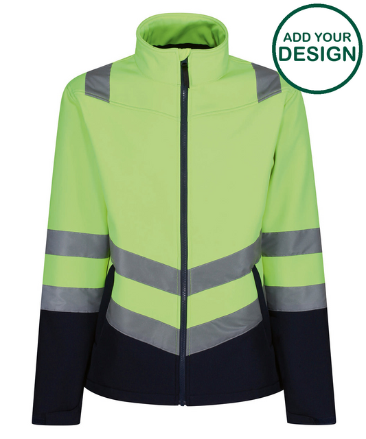 Pro hi-vis softshell jacket