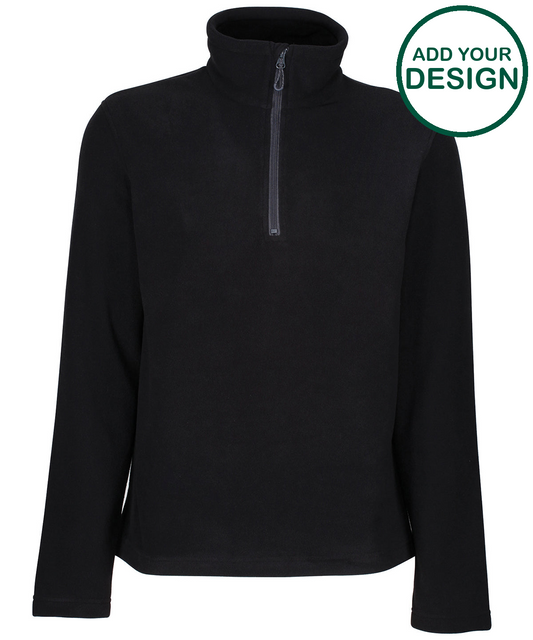 Honestly made recycled half zip fleece